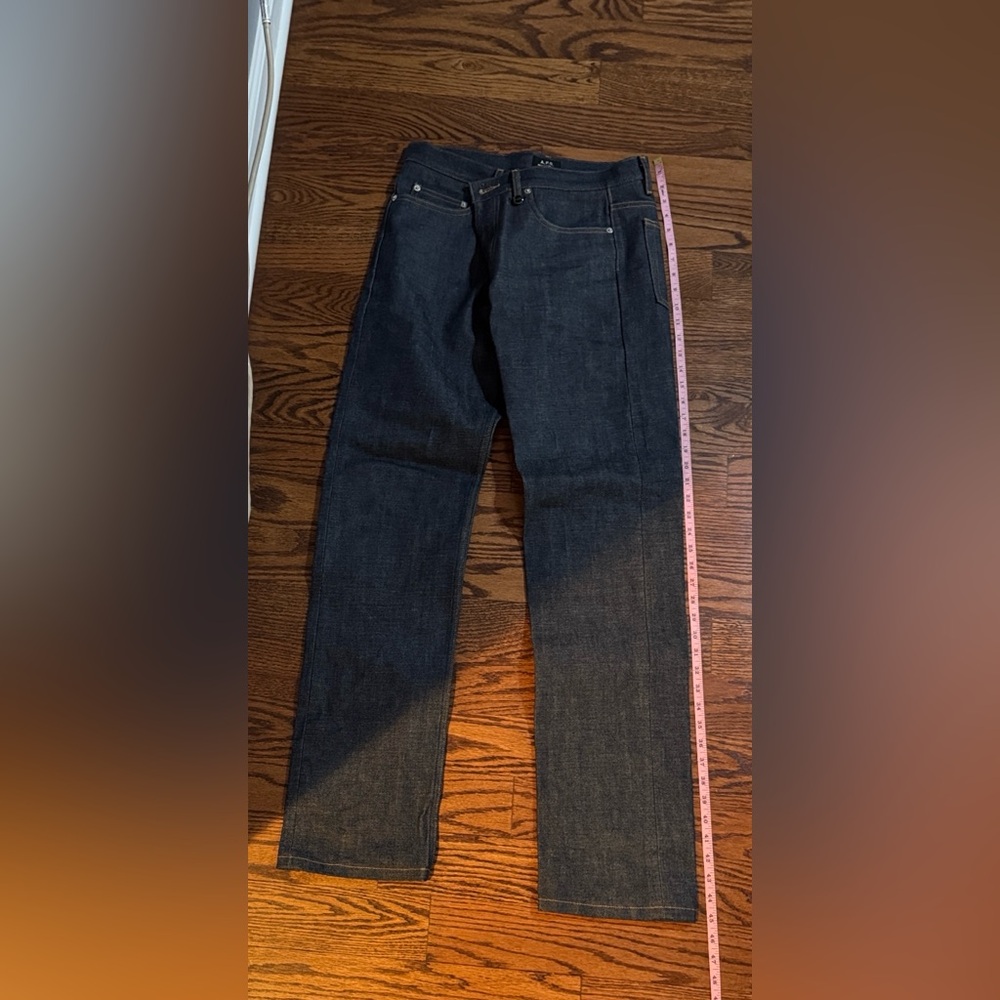A.P.C.
New Standard Dry Selvedge Denim Jeans Men's Indigo Blue Jeans. - Picture 2 of 7